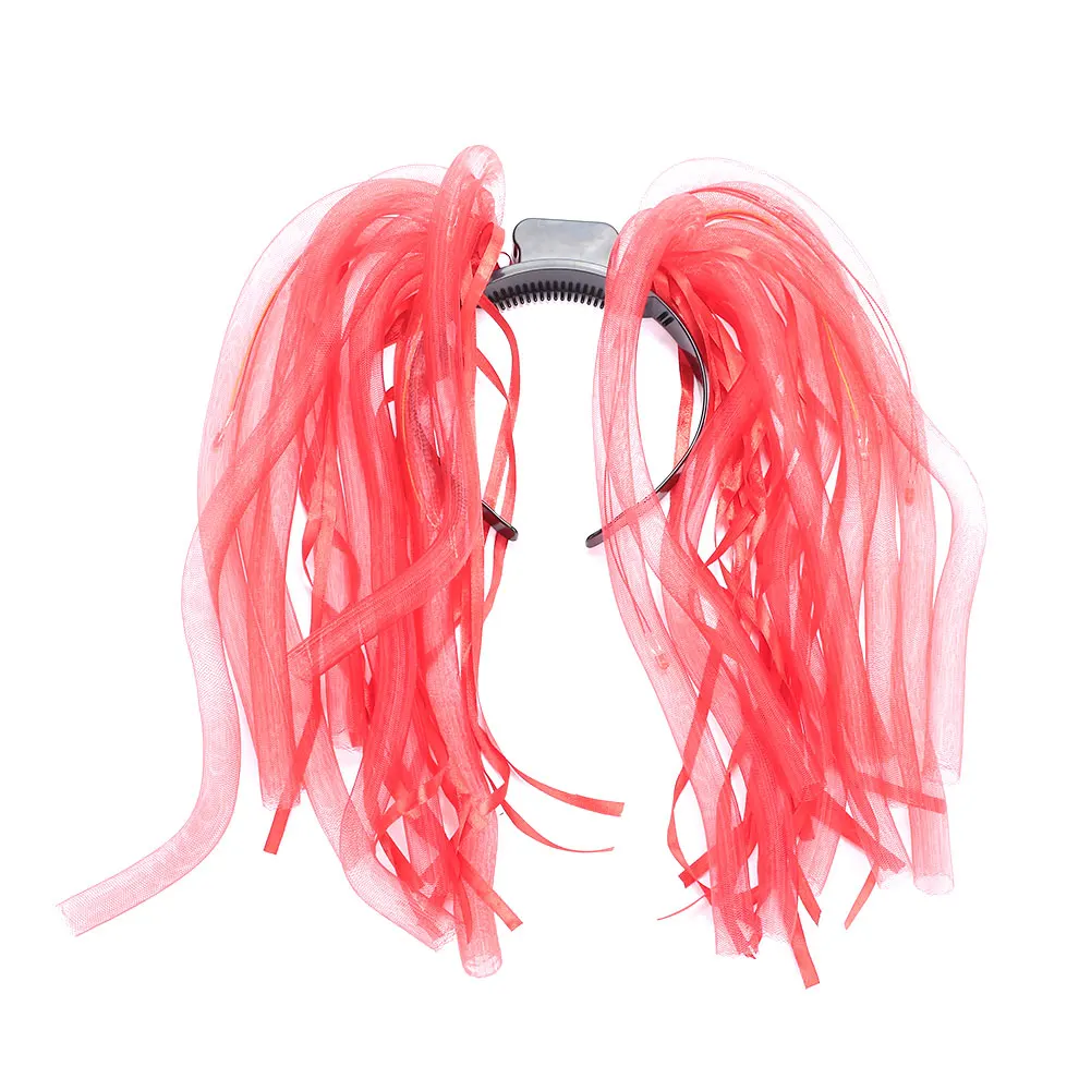 Toys Glowing Hair Plastic Fashionable Luminous toys LED Hairband Toy Head Hoop Kids light lichtstaven | Игрушки и хобби