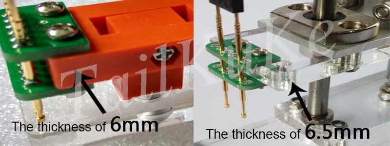 PCB клеммный блок тестер джиг приспособление быстрый зажим JTAG