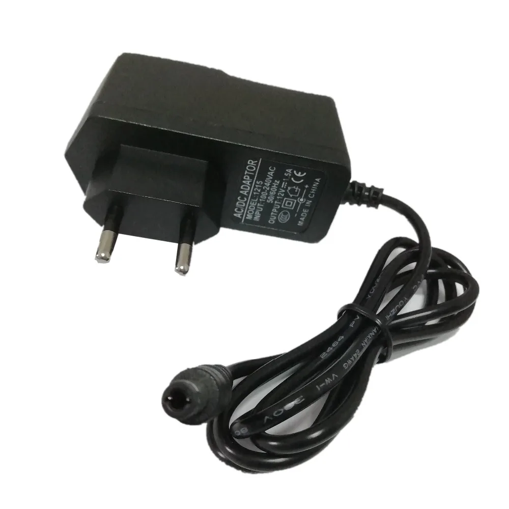 12V 1.5A 1500mA адаптер переменного тока 100 V 240 конвертер DC 18W Источник питания зарядное