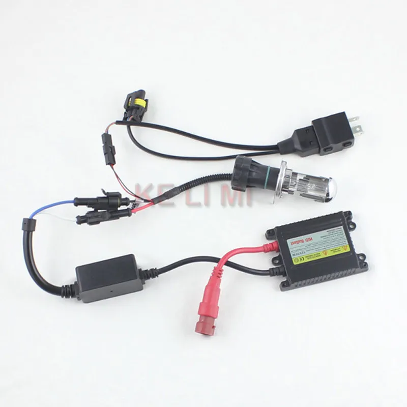 KELIMI 12V автомобильный Мотоцикл HID H4 3 9003 HB2 Hi/Lo Все в одном контроллер релейные
