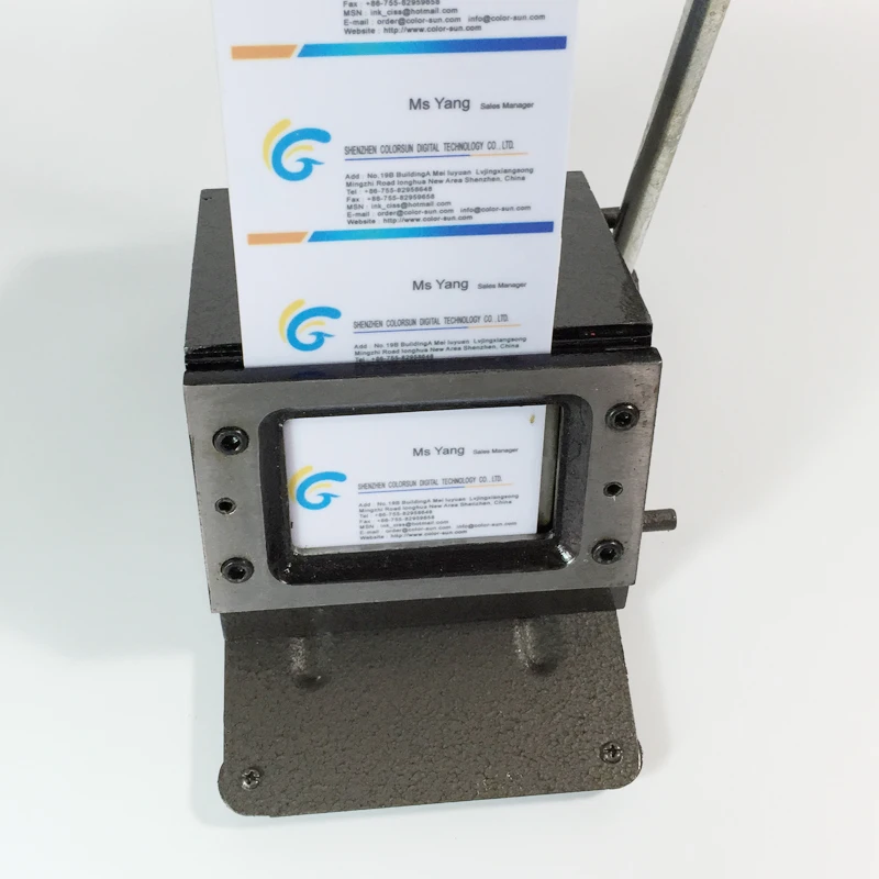 ПВХ резак для карт ID КРЕДИТ бумага визитная карточка Die круглый Угловой резак|id card