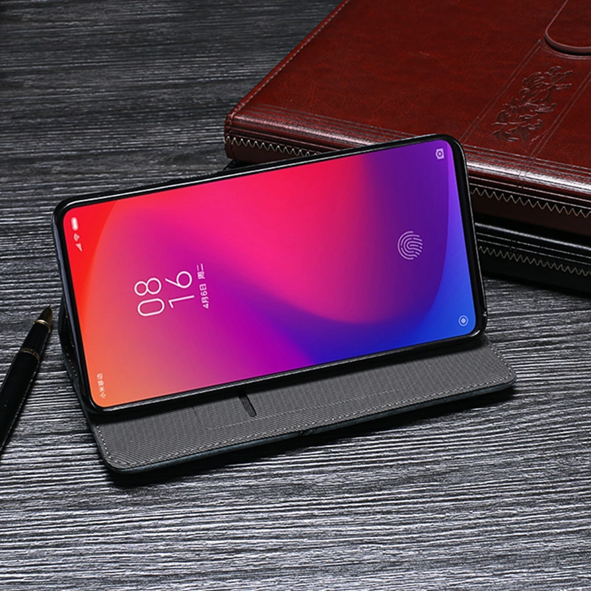 Роскошный кожаный кошелек чехол для Xiaomi Redmi K20 Ретро Магнитная подставка карт
