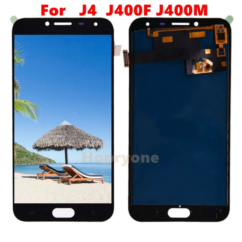 Для samsung Galaxy J4 2018 J400 J400F J400H J400P J400M J400G ЖК-дисплей Дисплей Сенсорный экран планшета