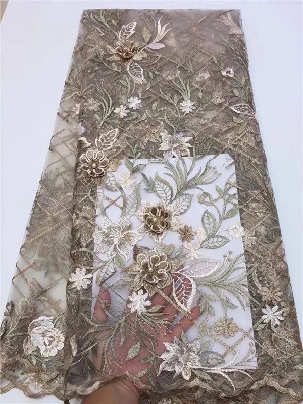 Лучшие французская кружевная ткань в нигерийском стиле ткани фиолетовый