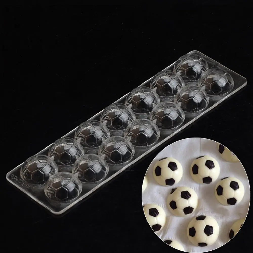 Форма для футбольных мячей поднос печенья|soccer ball mold|mold polycarbonatechocolate polycarbonate mold |
