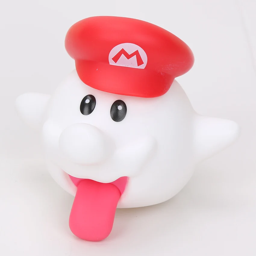 8-15 см Фигурки "Супер Марио" Super Mario Bros Bowser Koopa Yoshi Mario Odyssey ПВХ фигурка Луиджи Ослик Конг модель куклы игрушка - Цвет: ghost