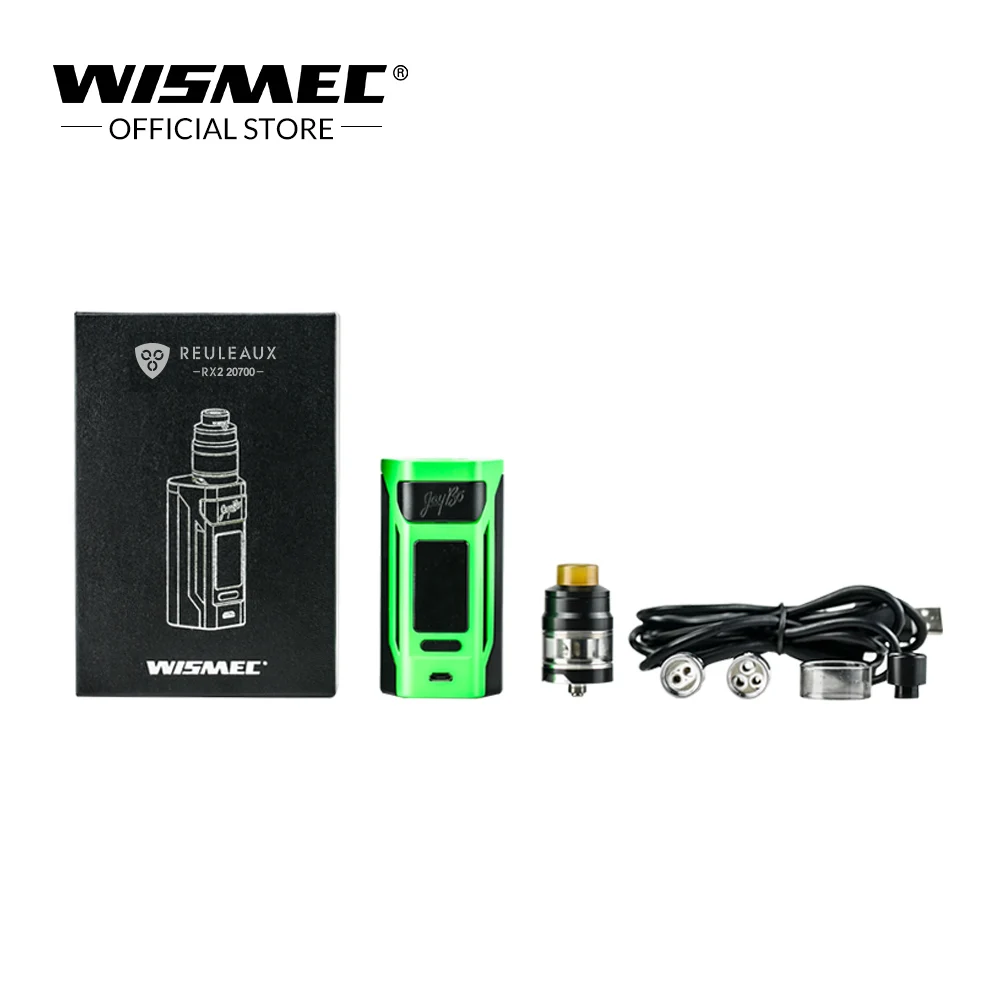 [Склад США] Wismec Reuleaux RX2 20700 с комплектом GNOME 2 мл/4 мл 200 вт выходной мод использовать