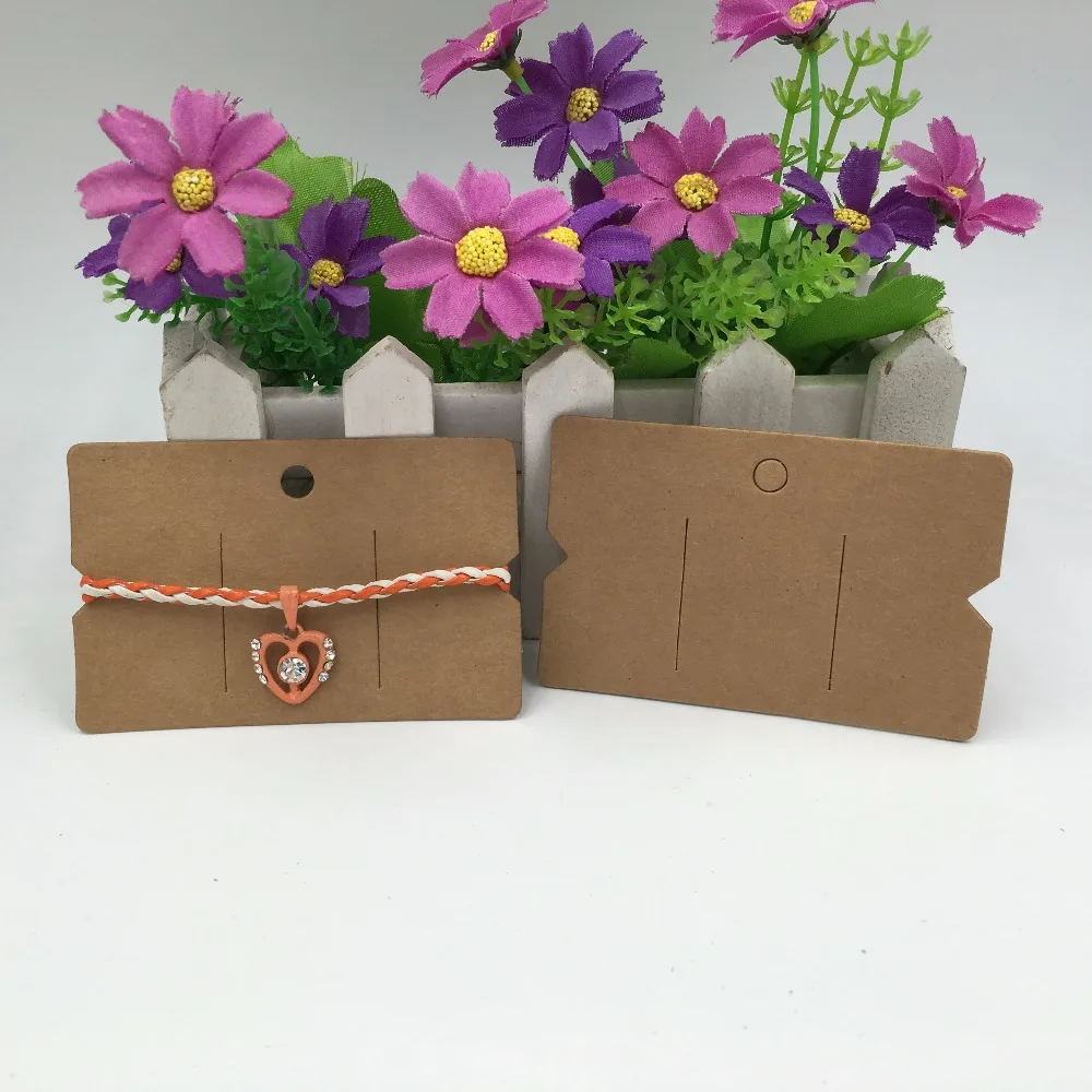 200 шт. бумажные карты для волос заколки аксессуары с картами | Украшения и