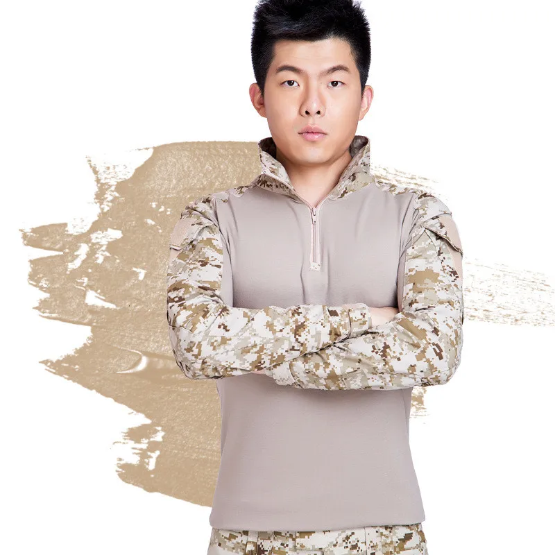 Военная Униформа Мультикам армейская боевая рубашка черная для мужчин камуфляж