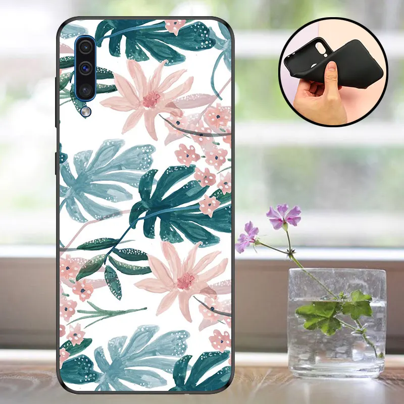 Матовый для a50 samsung Galaxy A50 чехол для телефона чехол для samsung 40 A50 70 крышка samsung A50 50 A505F A505 чехол из силикона - Цвет: GBH
