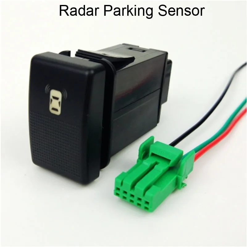 Radar Parking Sensor Светодиодный прожектор радарный датчик парковки камера рекордер монитор задняя кнопка переключателя соединительной линии провода для Mazda 6 - Цвет: Radar Parking Sensor