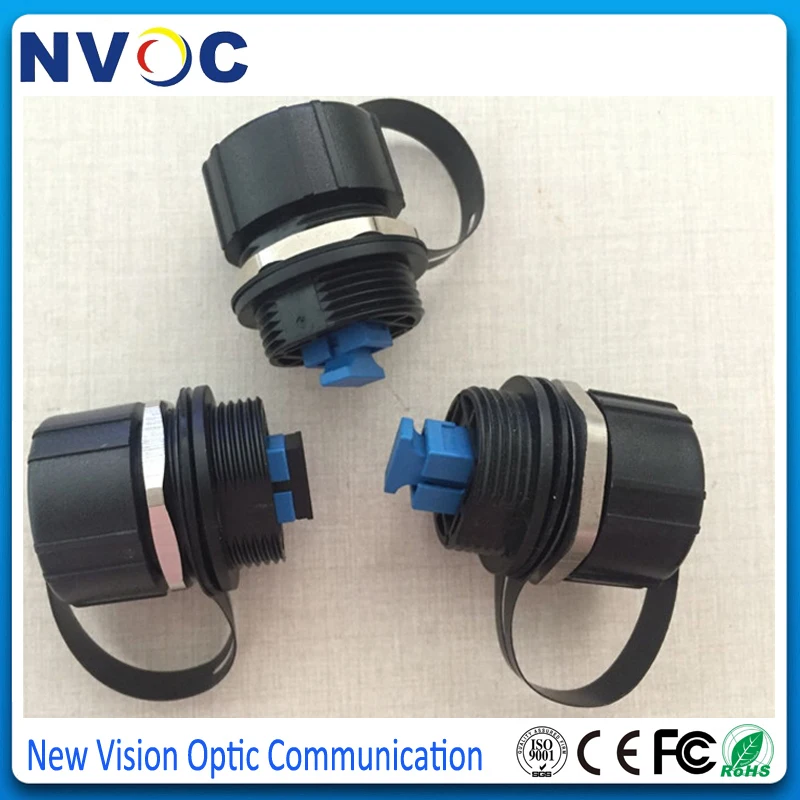 Бесплатная доставка внешний адаптер оптоволоконной перегородки IP67/APC с