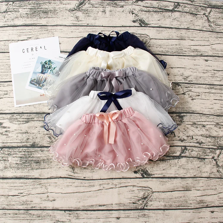 Юбка-американка для девочек юбки-пачки малышей пышные розовые фатиновые юбки
