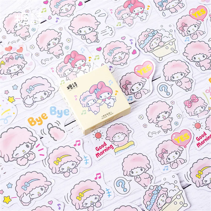 45 шт./компл. kawaii закладки модные милые Лесной олень шаблон дневник наклейки планировщик рождественские украшения офиса аксессуары - Цвет: 13