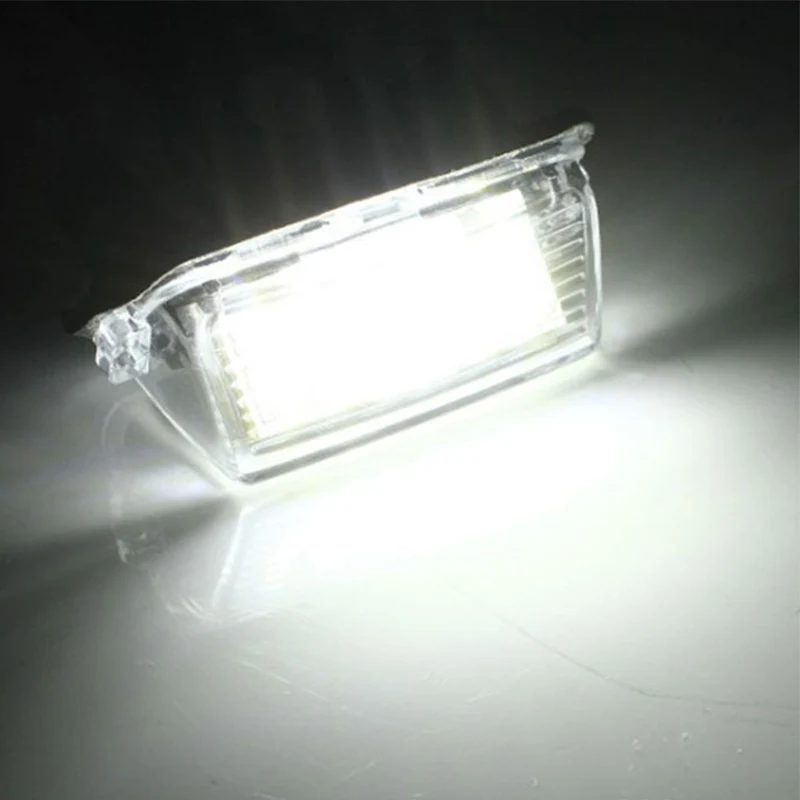 Edislight 2 шт. безошибочный номерной знак свет в сборе для Toyota Camry Yaris Corolla Prius C Verso 18SMD