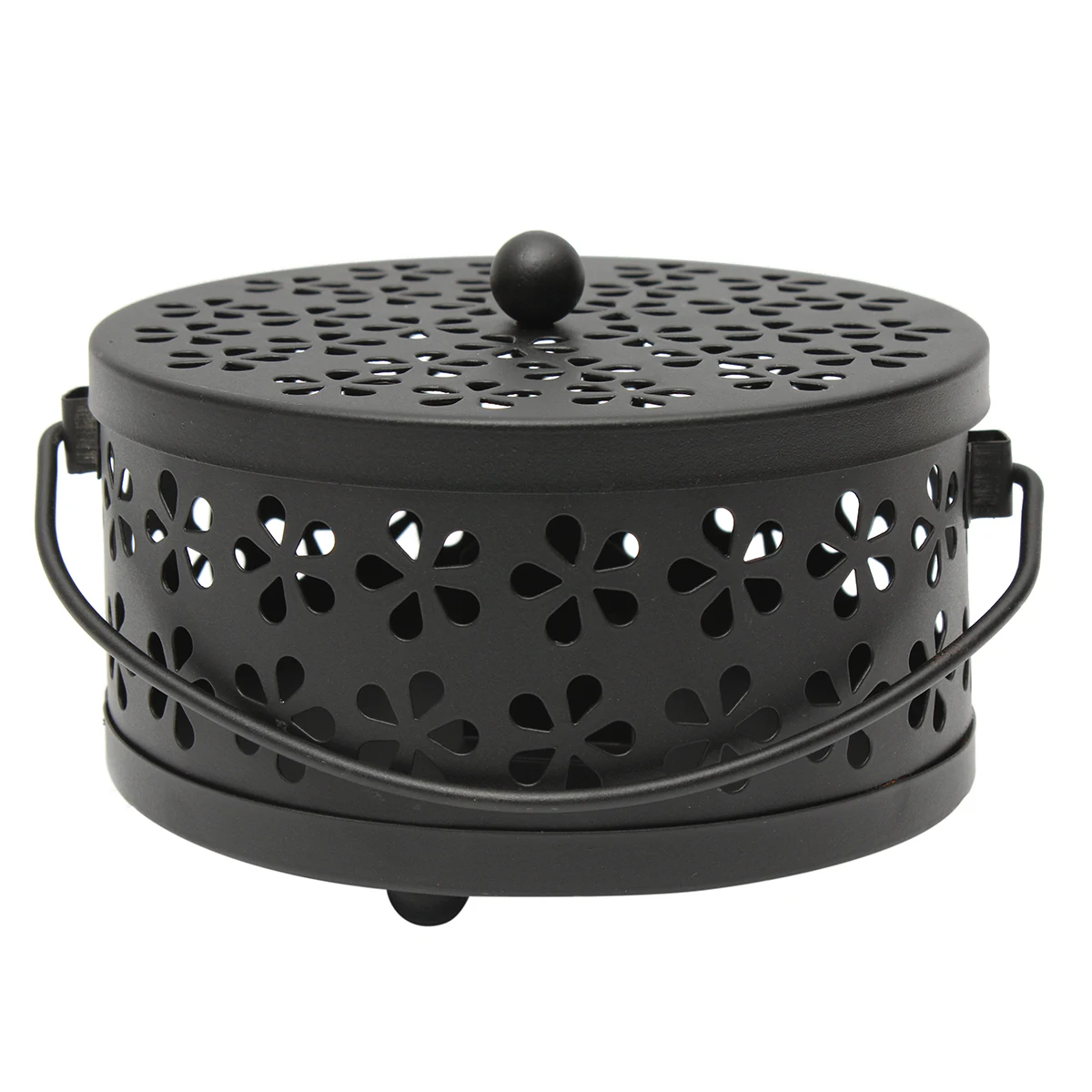 

Galvanized Steel Mosquito Mozzie Coil Holder Burner Repellant Home Art Decor