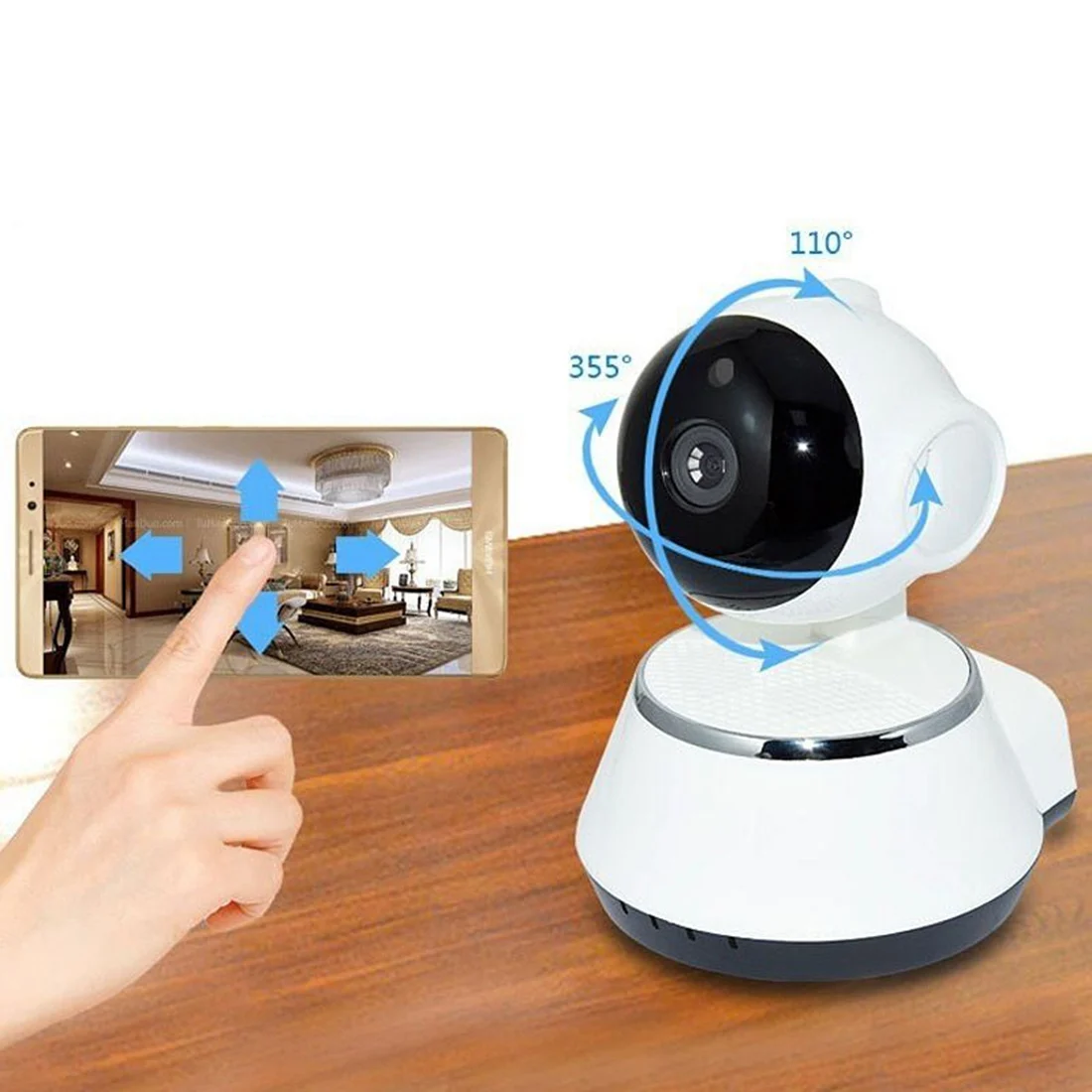 V380 приложение для телефона HD 720P Мини IP камера Wifi камера беспроводная P2P камера безопасности ночное видение ИК Робот детский монитор Поддержка(SD C