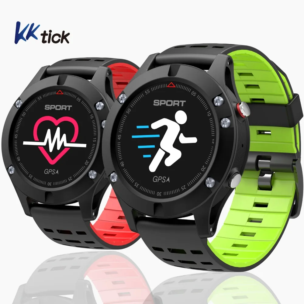 KKTICK F5 SmartWatch GPS Fitness band Altimeter Barometer Thermometer reloj inteligente Sports Watch Activity Tracker | Электроника