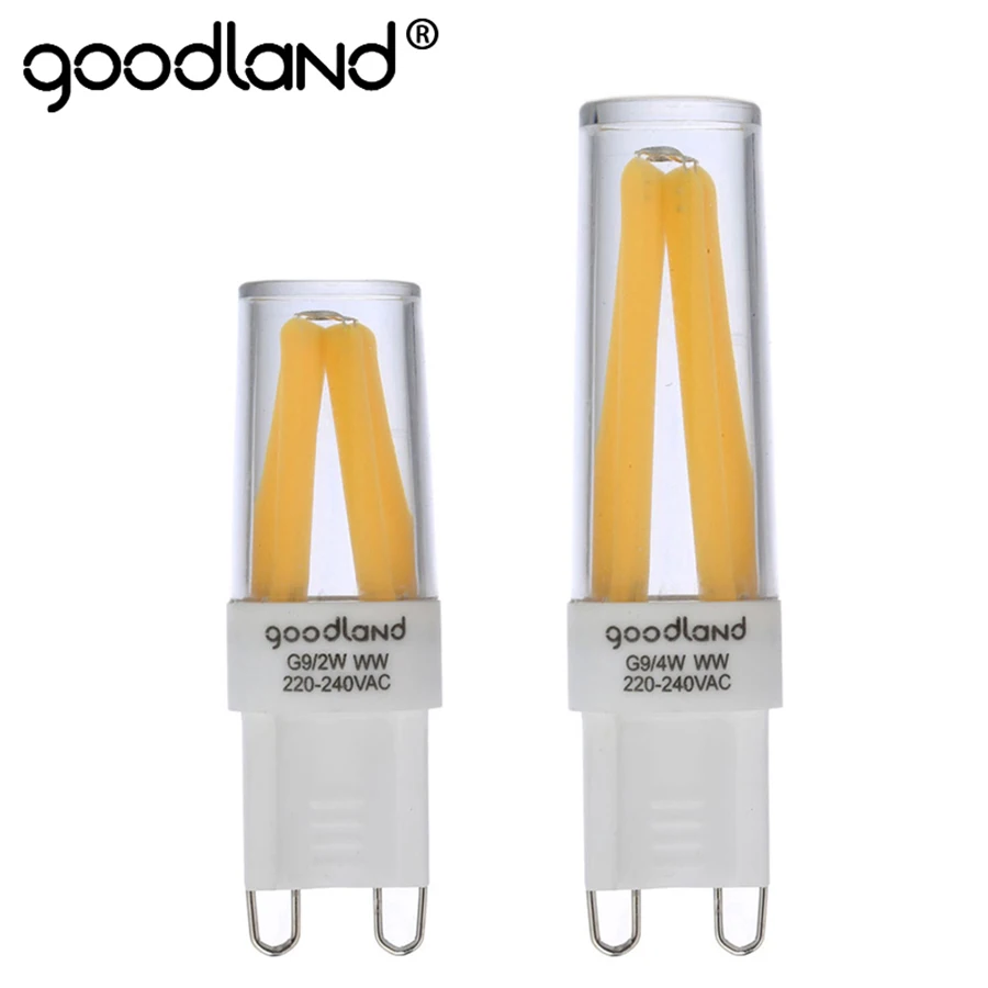 

Dimmable G9 LED Lamp 2W 4W 220V 240V Filament LED Bulb Lampada Chandelier Lights Replace Incandescent Lamp Ampoule