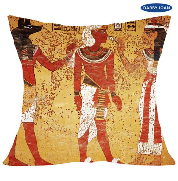 As Photo Shows-3 Наволочка квадратная декоративная подушка, Egyptische perkament pharoahs, Egyptische adellaar, Egyptische symbool - Цвет: As Photo Shows-3
