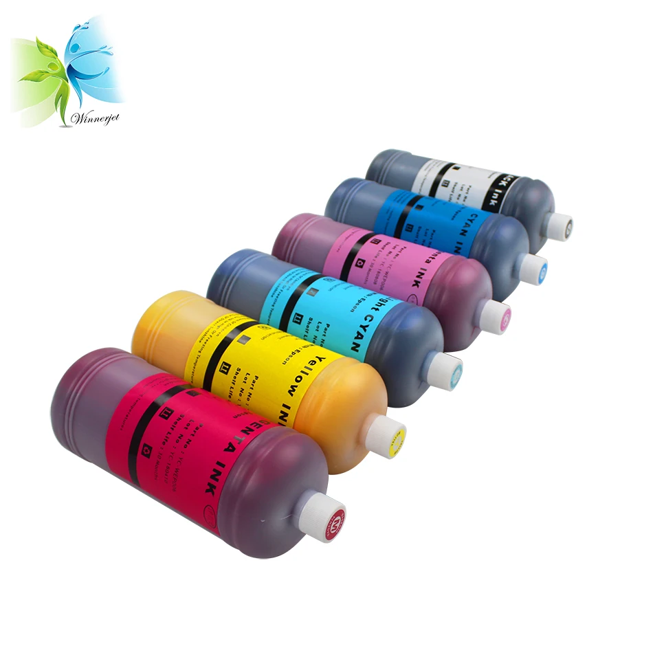 Winnerjet 6 бутылка 1000 мл краситель чернила для Epson Stylus Photo P50 R285 R360 RX560 RX585 PX650 принтеры-6