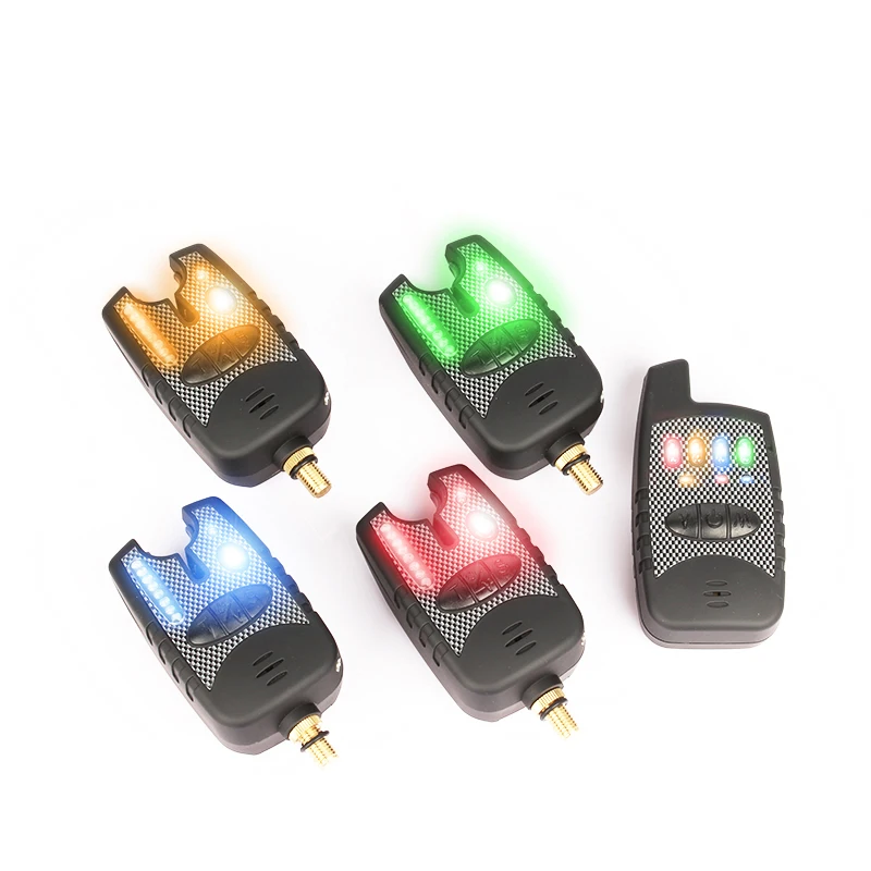 4 + 1 комплект Электронная сигнализация для рыбалки|fishing bite alarm wireless|fishing alarmfishing |