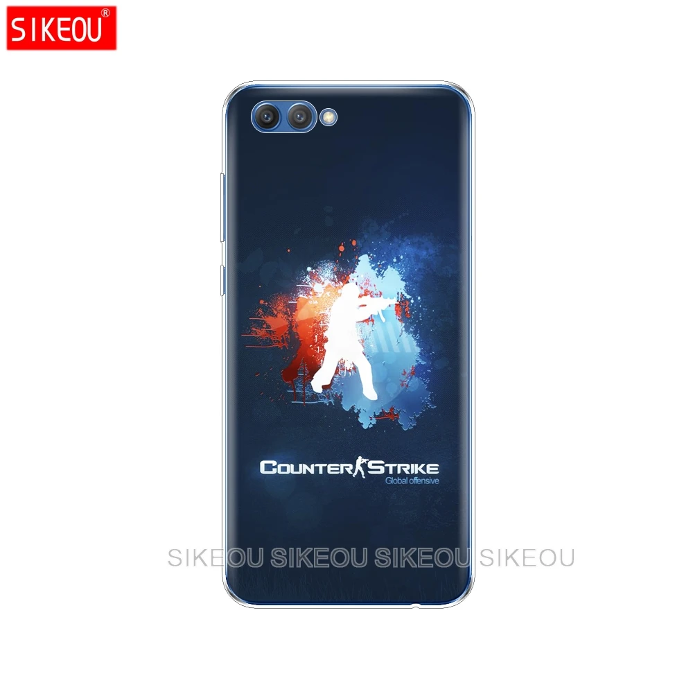 Силиконовый чехол для телефона Huawei Honor 10 V10 3c 4C 5c 5x 4A 6A 6C pro 6X7X6 7 8 9 LITE Counter Strike CS GO PUBG