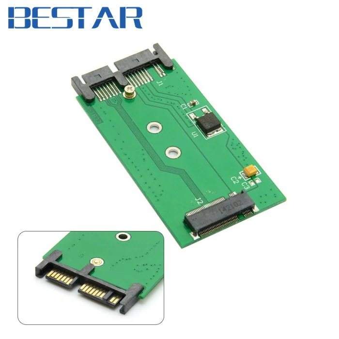 Mini PCIE pci e express 2 полосный ssd M.2 NGFF SSD до 1 8 &quotMicro SATA 7 + 9 16pin адаптер карты PCBA для E531 X240S