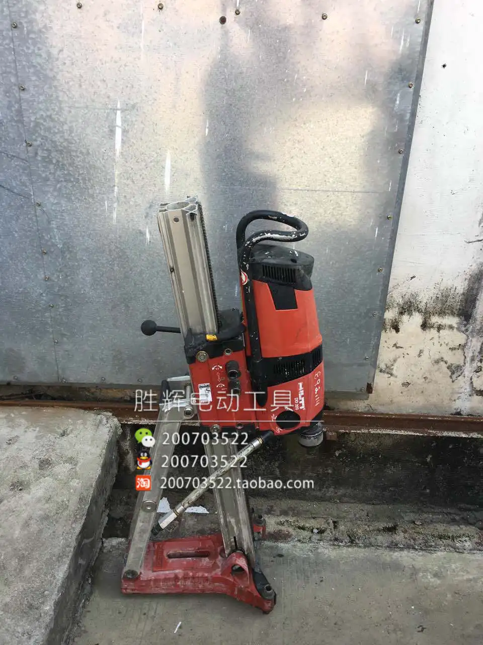 Используется Hilti HILTI DD200 Стразы Алмазная машина с алмазом скорость сверлильный