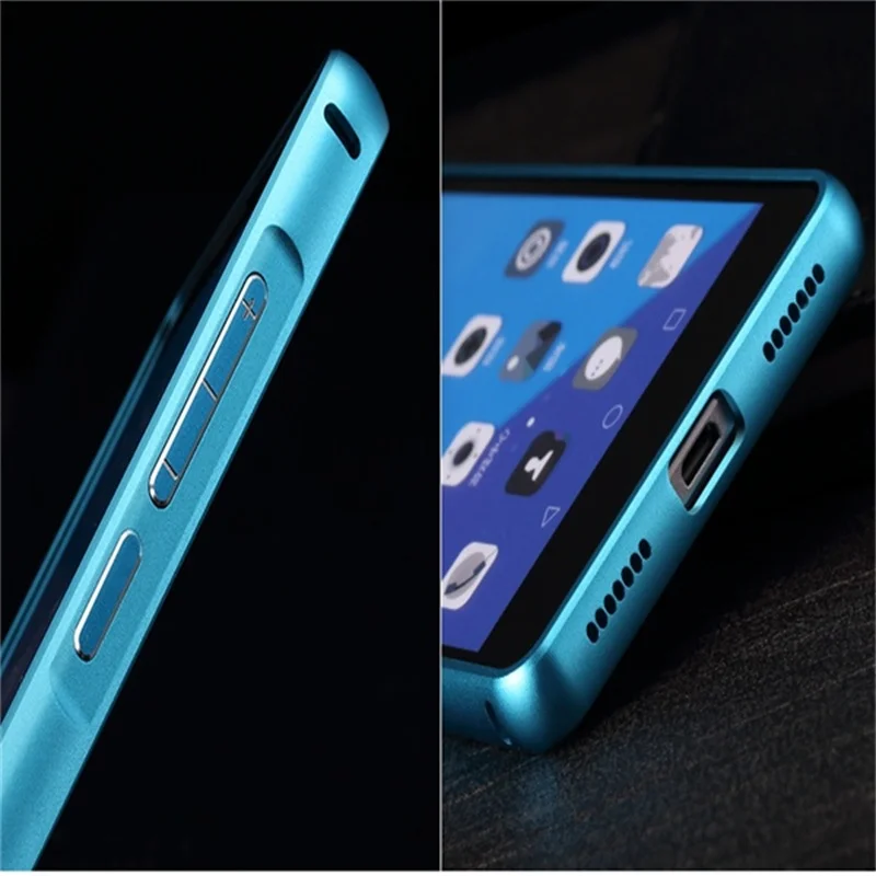 New Arrival For Huawei Honor 7 Case Luxury Ultrathin Metal Aluminum Frame+Acrylic Hard Back Cover Honor7 Phone Bag Accessory |