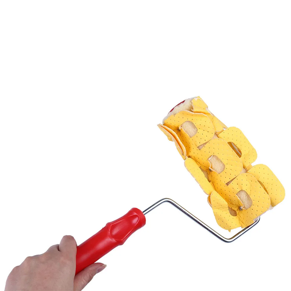 Резиновое тиснение текстурная живопись ролик легко использовать DIY