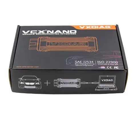 Vvdiful VXDIAG VCX NANO поддерживает последнюю версию ODIS 4.4.1 протокол UDS с несколькими