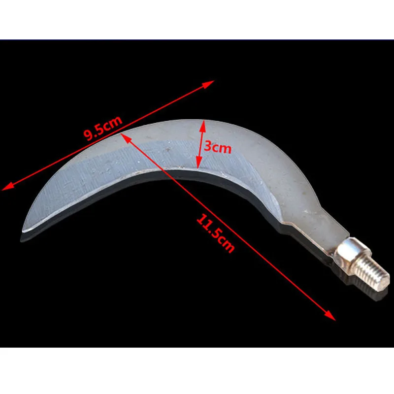 Garden Tools Sickle Portable Small Steel Knife Head Mowing Aquatic Plants Cutting Weed Agriculture Grass | Дом и сад