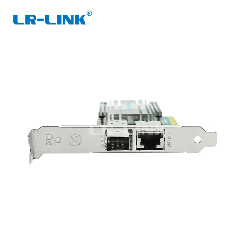 LR LINK 4001PT PF 10 Гб Ethernet зарядное устройство с двумя портами PCI E волоконно оптический