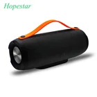 Портативная беспроводная Bluetooth-Колонка Hopestar, стереосистема 10 Вт, TF, FM-радио, музыкальный сабвуфер, колонки s для ПК