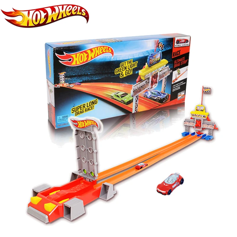 Новый набор автомобильных дорожек Hotwheels прямой трек ускоряющий игрушечный