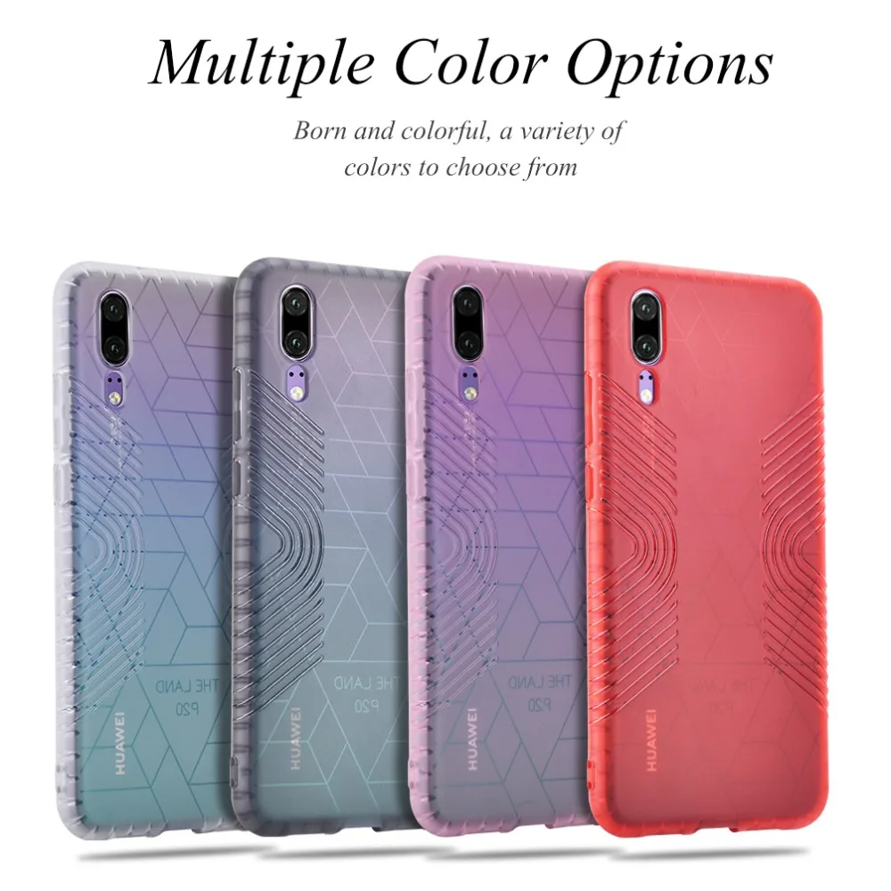 FLOVEME ударопрочный чехол для телефона Huawei P20 Lite Мягкий ТПУ 3D текстурный Mate 20 P30 Pro