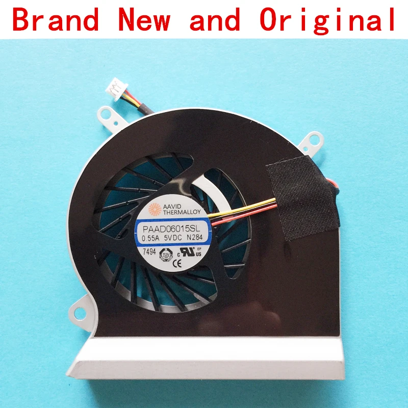 Новый охлаждающий вентилятор для ноутбука ноутбук подходит MSI GP60 2QF 864XCN 865XCN 2PE 024XCN