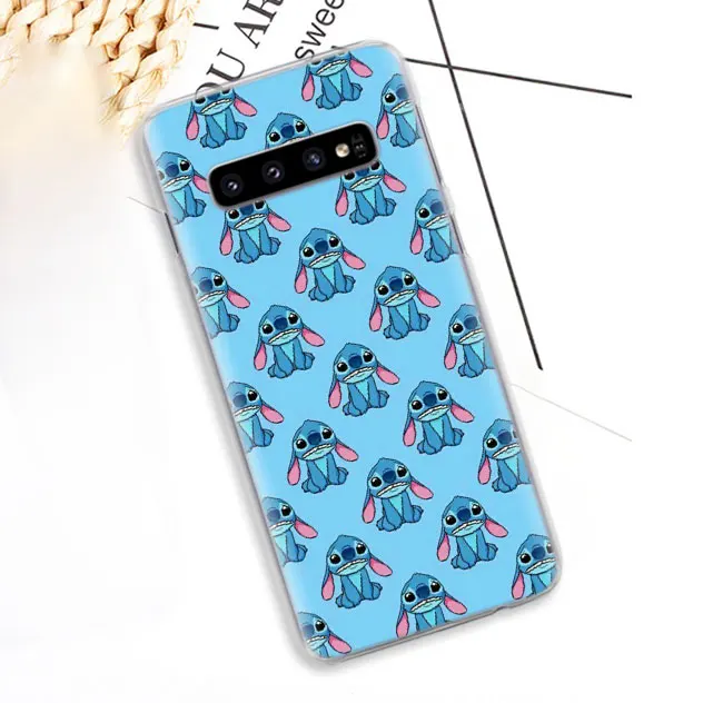 14 Симпатичный чехол для телефона с изображением Лило чехол s для samsung Galaxy S10e S10 плюс S8 S9 плюс S6 S7 край A40 A50 A70 M20 чехол Coque - Цвет: 14