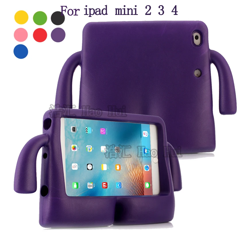 Для iPad Mini 5 Чехол 4 чехол милый робот для детей нетоксичный EVA пены противоударный