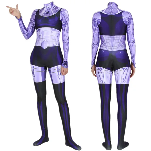 Костюм супергероя с 3D принтом на заказ YJ Blackfire Женский костюм для косплея Starfire