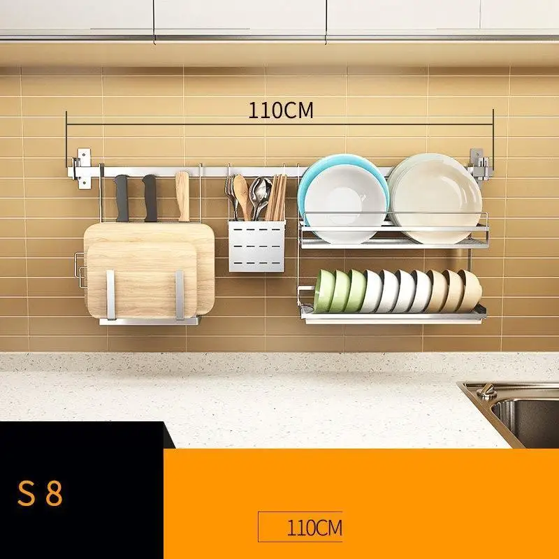 Number 10 Organization De Cozinha Nevera Almacenamiento аксессуары из нержавеющей стали Mutfak Cuisine Cocina Organizador кухонный Органайзер - Цвет: Number 10