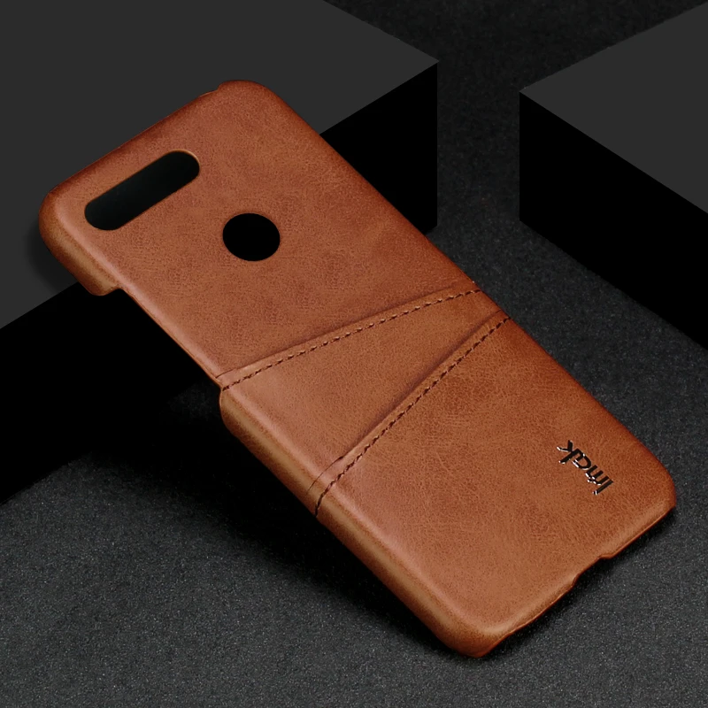 Huawei Honor View 20 Leather Case Card Funda IMAK Concise Slim Back Shell for View20 Cover V20 | Мобильные телефоны и