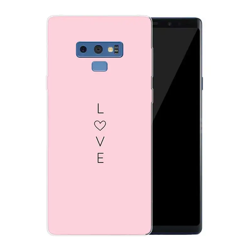 Мягкий прозрачный чехол с принтом для Samsung Galaxy Note 8 9 5 4 3 C5 C7 C8 C9 | Мобильные телефоны