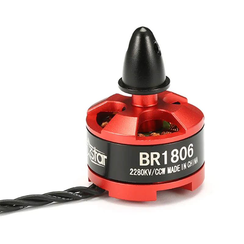 Новейшее высокое качество 4 шт. Racerstar Racing Edition 1806 BR1806 2280KV 1-3S бесщеточный двигатель