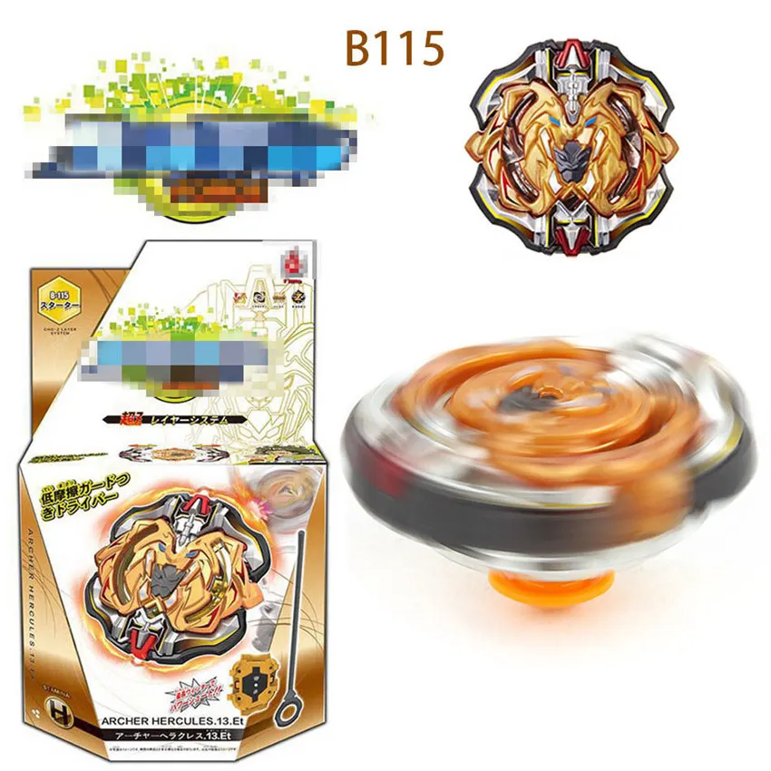 Бренд Beyblade Burst B135 B134 B142 B97 Fafnir с средство для запуска Beyblade игрушка-Лидер продаж, спинер для детей подарок на день рождения - Цвет: B115 With box