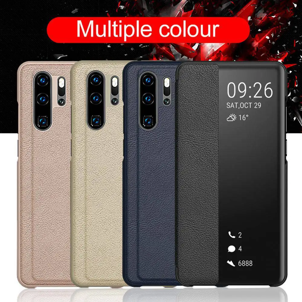 Флип-Чехлы kisscase для смартфона Huawei P30 P10 P20 Pro Lite роскошный кожаный чехол телефона Mate