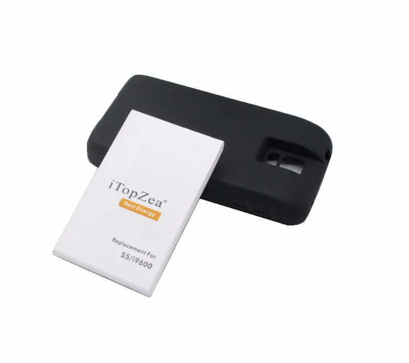 ITopzea 1x7800 мАч S5 NFC расширенный аккумулятор с чехлом из ТПУ для Samsung Galaxy i9600 i9602 i9605 G900F