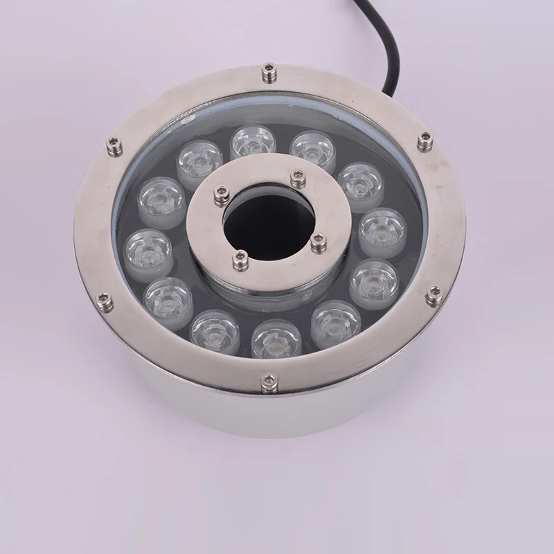 4 шт./лот 6 Вт 9 12 18 IP68 RGB светодиодный подводный светильник 24 В Уличный бассейн