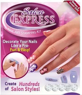 G1111 ногтей маникюрный комплект инструмент печатающее устройство | Красота и